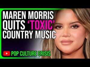 Maren Morris QUITS Country Music, Labels it 'Toxic Wasteland'