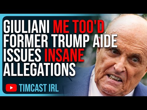 Giuliani ME TOO'D, Former Trump Aide Issues INSANE Allegation Against Rudy Giuliani