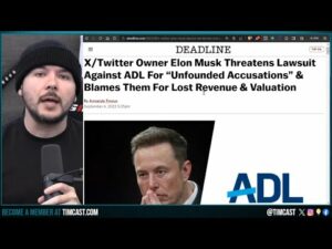 Elon Musk DECLARES WAR On the ADL, Threatens LAWSUIT For LYING To Advertisers To Destroy Twitter