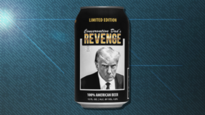 Conservative Beer Company Releases Limited Edition Trump 'Revenge' Mugshot Can