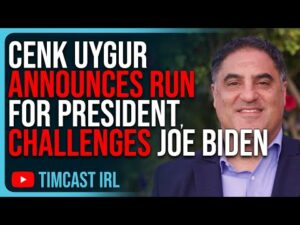 Cenk Uygur Announces RUN FOR PRESIDENT, Challenges Joe Biden For 2024 Nominee
