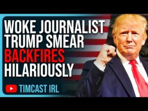 Woke Journalist Trump Smear BACKFIRES HILARIOUSLY, Crew PROVES Media Lied About Trump