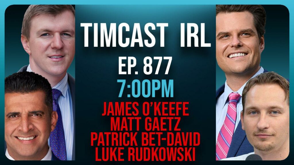 Timcast IRL 877: LIVE from Miami w/ Matt Gaetz, Patrick Bet-David, James O’Keefe, and more