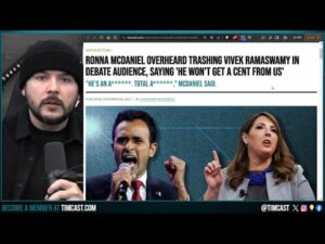 Vivek Ramaswamy ROASTS GOP FAILURE, RNC Chair Ronna McDaniel LOSES IT Cusses Him Out, DENIES Funding