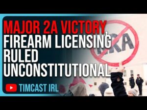 Major 2A VICTORY, Firearm Licensing Ruled Unconstitutional In EPIC Victory