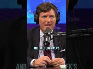 Timcast IRL - Tucker Approves of Vivek As VP Because His Views Are Sincere #shorts