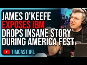 James O'Keefe EXPOSES IBM, Drops INSANE Story During America Fest With Tucker Carlson