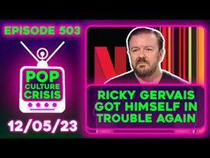 Pop Culture Crisis 503 - Ricky Gervais Went Too Far? Jonathan Majors Trial Begins, GTA 6 Sets Record