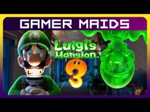 Playing Luigis Mansion 3 Live