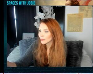 Spaces with Josie Episode 10- Crain & Co of Daily Wire joins Josie to Talk Lady Ballers