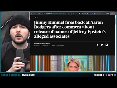Epstein List IS NOT DELAYED, Jimmy Kimmel MAY APPEAR ON LIST, Threatens