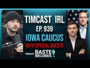 Timcast IRL - Iowa Caucus Results Live w/Benny Johnson, Alex Bruesewitz, Vivek Ramaswamy &amp; More