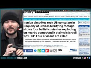 Iranian Missiles ROCK US Consulate, NO US Targets Hit, Leaked Docs Show Germany Preparing For WW3