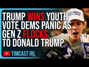 Trump WINS Youth Vote, Democrats PANIC As Gen Z Flocks To Donald Trump