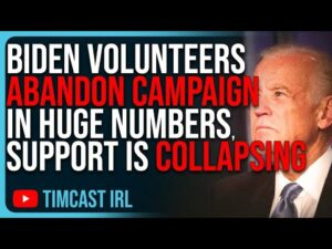 Biden Volunteers ABANDON Campaign In HUGE NUMBERS, Biden Support Is Collapsing, Trump Will Win