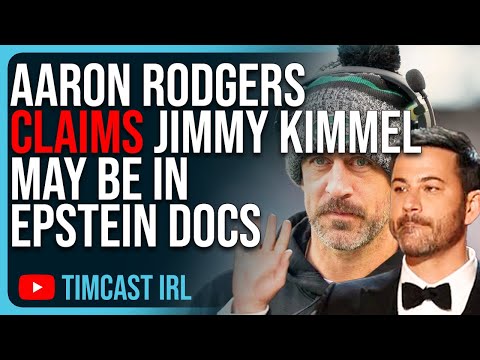 Aaron Rodgers Claims Jimmy Kimmel MAY BE In Epstein Docs, Kimmel LOSES