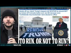 Democrats GET SPANKED By SCOTUS Over Trump Insurrection Suit, Even LIBERAL Justices Favor Trump