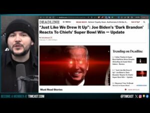 Democrats Joke They RIGGED The Super Bowl So CHIEFS WIN, Biden Posts DARK BRANDON Cringe After Game