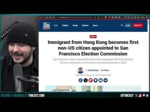 San Fran Appoints NON CITIZEN To Election Commission, Democrats Granting NONCITIZENS VOTING Rights