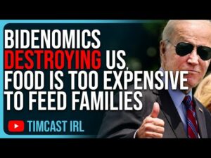 Bidenomics DESTROYING US, Man Says Food Is TOO EXPENSIVE To Feed His Family As Biden FAILS Americans