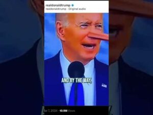 Timcast IRL - Trump Uses Snapchat Filters To MOCK Biden #shorts