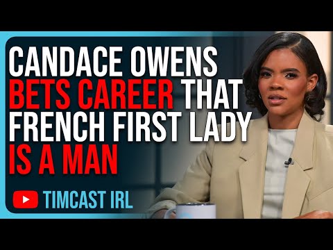 Candace Owens BETS CAREER That French First Lady, Brigitte Macron, IS A