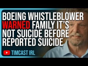 Boeing Whistleblower WARNED Family It’s NOT SUICIDE Before Reported Suicide
