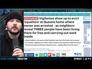 Vigilantes Show Up To EVICT Squatters After Police ARREST Homeowner, Street Justice IS COMING BACK