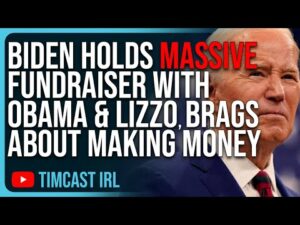 Biden Holds MASSIVE Fundraiser With Obama &amp; Lizzo, BRAGS About Making More Money Than Trump