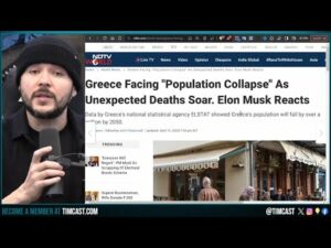 Elon Musk WARNS Population Collapse IS COMING, STROKES &amp; HEART Disease Wiping Out Greece