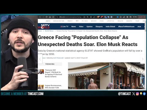 Elon Musk WARNS Population Collapse IS COMING, STROKES & HEART Disease ...