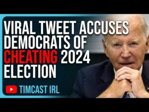 Viral Tweet Accuses Democrats Of CHEATING 2024 Election, INSANE Non-ID Voter Registration