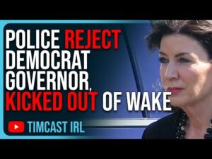 Police REJECT Democrat Governor, KICKED OUT Of Officer's Wake