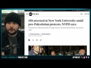 MASS ARRESTS As Police STORM Anti Israel Protest At NYU, Billionaires CUT FUNDING To Woke Colleges