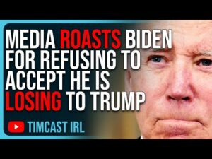 Media ROASTS Biden For Refusing To Accept He Is LOSING To Trump