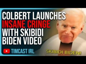 Steven Colbert Launches INSANE CRINGE With Skibbidi Biden Video, Gen Z FURIOUS