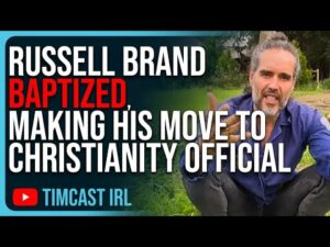 Russell Brand BAPTIZED, Making His Move To Christianity Official