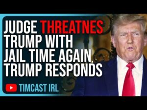 JUDGE THREATNES Trump With Jail Time AGAIN, Trump RESPONDS &amp; Says Constitution Is More Important