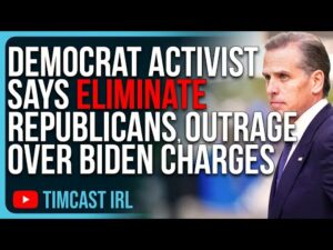 Democrat Activist Says ELIMINATE REPUBLICANS, Outrage Over Hunter Biden Charges