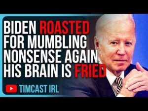 Biden ROASTED For Mumbling Nonsense AGAIN, His Brain Is FRIED