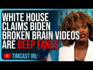 White House Claims Biden Broken Brain Videos Are DEEP FAKES In Hilarious Lie