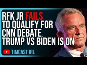 RFK Jr FAILS To Qualify For First Presidential Debate, Trump VS Biden Is On