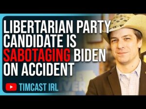 Libertarian Party Candidate Is SABOTAGING Joe Biden On Accident, Trump Wins Over LP