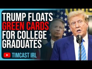 Trump Floats GREEN CARDS To College Graduates, Even Laura Loomer Says NO WAY