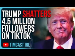 Trump SHATTERS 4.5 Million Followers On TikTok, Joined At UFC Fight