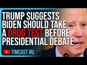 Trump Suggests Biden Should Take A DRUG TEST Before Presidential Debate