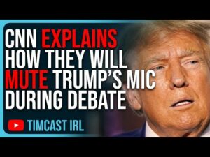 CNN Explains How They Will MUTE TRUMP'S MIC During Presidential Debate