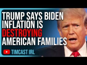 Trump Says Biden Inflation Is DESTROYING American Families