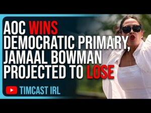 AOC WINS Democratic Primary, Jamaal Bowman Projected To LOSE