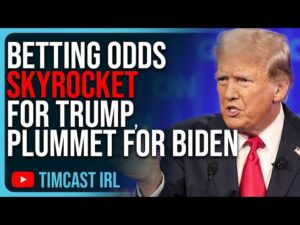 Betting Odds SKYROCKET For Trump, PLUMMET For Biden After Debate